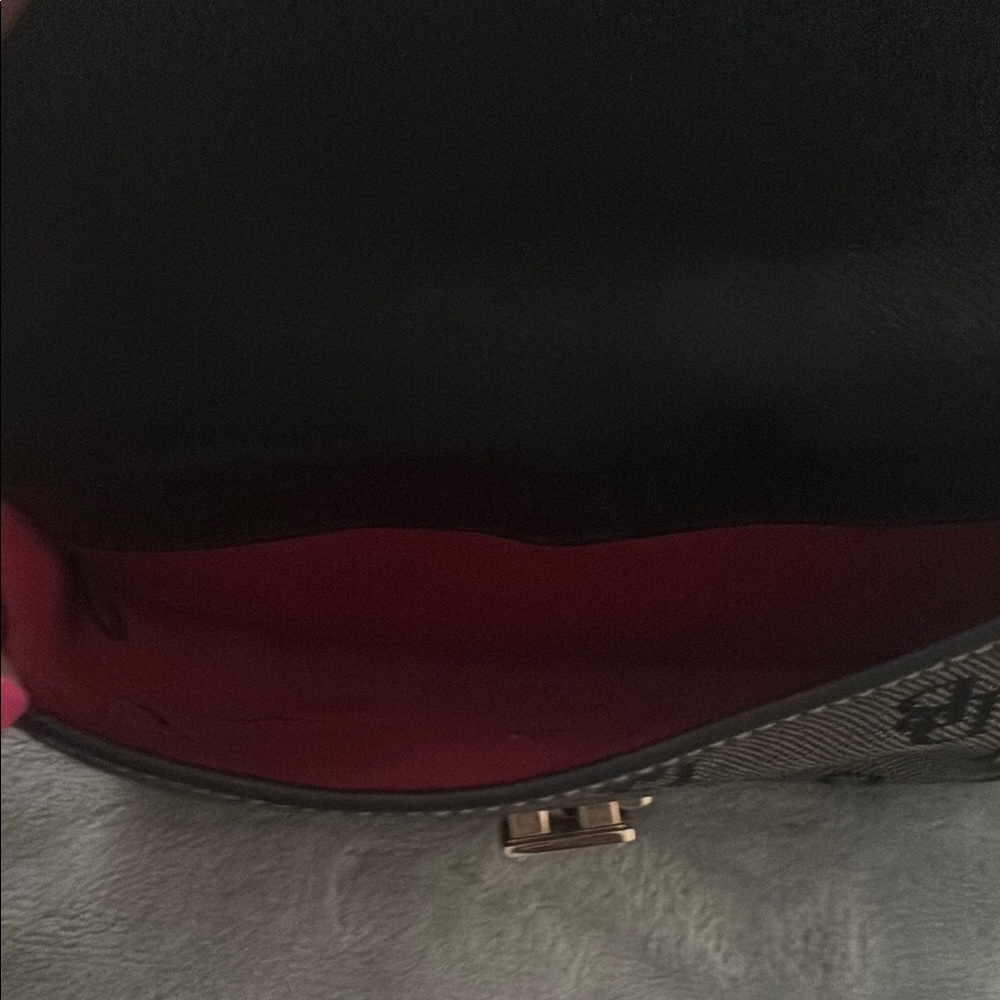 Dooney & Bourke Black and Gray Clutch Wristlet - Picture 5 of 5